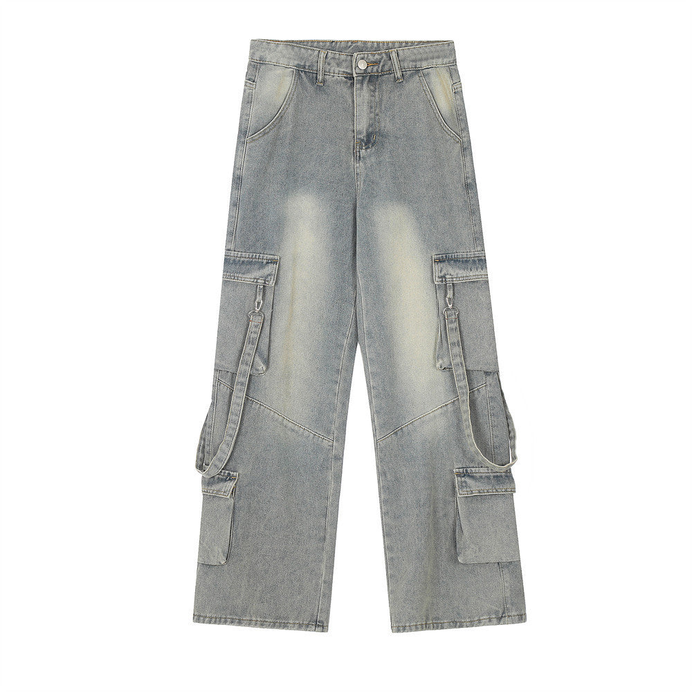 Multi-pocket Workwear Jeans