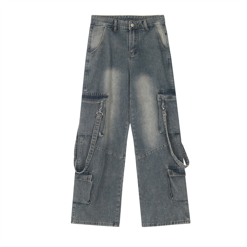 Multi-pocket Workwear Jeans